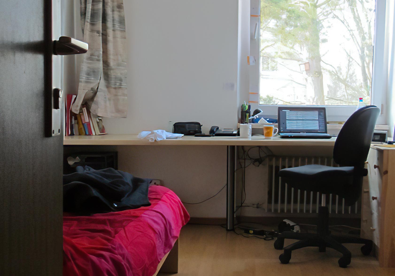 Zimmer im Verbindungshaus der Saxo-Suevia